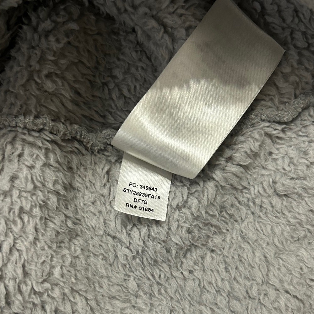 Patagonia Los Gatos 1/4 Zip Fleece Pullover Grey Womens M STY25235 FA19 - Picture 6 of 6